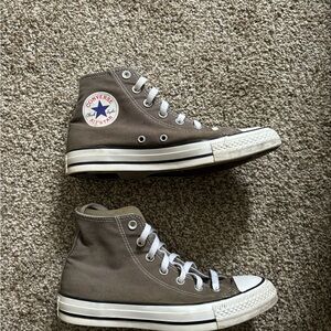 Converse All Star High Top Sneakers - Gray